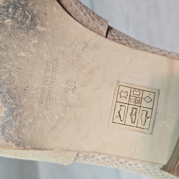 Free People Women's Taupe Tan Loafers Slip On Shoes Sz 38/7 - Picture 10 of 11